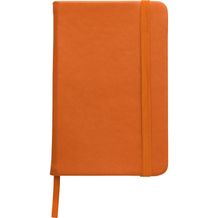 Notizbuch aus PU Brigitta (orange) (Art.-Nr. CA266881)
