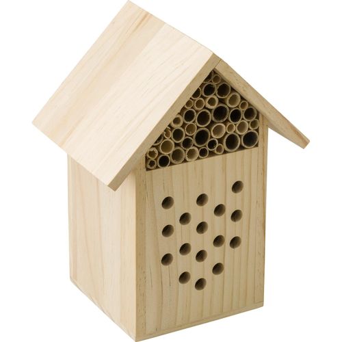 Bienenhaus aus Holz Fahim (Art.-Nr. CA269307) - Bienenhaus aus Holz (Kiefer und Schilf)...
