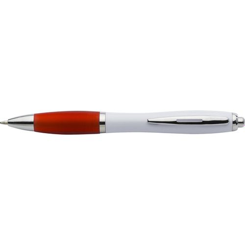 Kugelschreiber aus Kunststoff Swansea (Art.-Nr. CA270075) - Kugelschreiber aus Kunststoff, Metall-Cl...