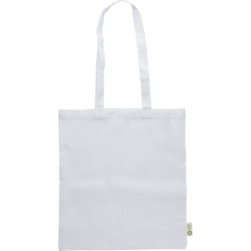 Einkaufstasche aus recycelter Baumwolle (120 g/m²) Cassiopeia (Art.-Nr. CA274868) - Einkaufstasche aus recycelter Baumwolle...