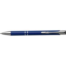 Kugelschreiber aus Aluminium Albacete (kobaltblau) (Art.-Nr. CA275290)