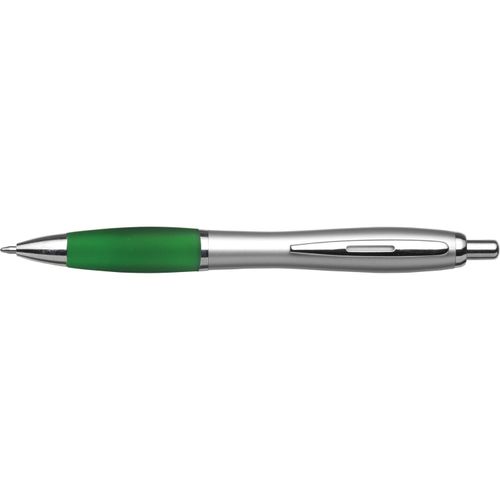 Kugelschreiber aus Kunststoff Cardiff (Art.-Nr. CA278513) - Kugelschreiber aus Kunststoff, Metall-Cl...