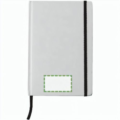 Notizbuch aus recyceltem Papier (A5) Gianni (Art.-Nr. CA285243) - Notizbuch aus recyceltem Karton (A5)...