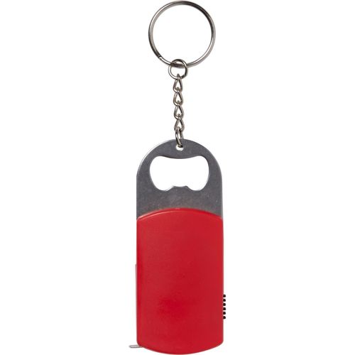 Schlüsselanhänger aus Kunststoff Karen (Art.-Nr. CA287516) - Schlüsselanhänger aus Kunststoff, m...