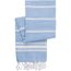 Hamman-Handtuch aus 100% Baumwolle Riyad (hellblau) (Art.-Nr. CA291945)