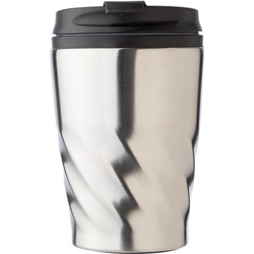 Kaffeebecher aus Edelstahl Rida (325 ml) (Art.-Nr. CA295184) - Thermobecher aus Edelstahl und Kunststof...