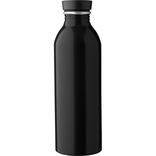 Recycelte Aluminiumflasche (550 ml) Petra (Art.-Nr. CA311483) - Einwandige Trinkflasche aus recyceltem...