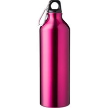 Aluminium-Recyclingflasche (750 ml) Gerda (rosa) (Art.-Nr. CA318641)