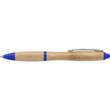 Kugelschreiber aus Bambus Hetty (blau) (Art.-Nr. CA320026)