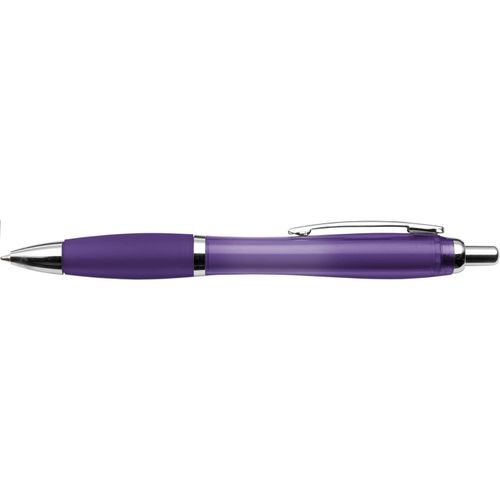 Kugelschreiber aus Kunststoff Newport (Art.-Nr. CA328475) - Kugelschreiber aus Kunststoff, Metall-Cl...