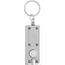 Schlüsselanhänger aus Kunststoff Mitchell (silber) (Art.-Nr. CA334914)