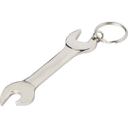 Metall-Schlüsselanhänger Gideon (Art.-Nr. CA336365) - Schlüsselanhänger aus Metall. Form ein...