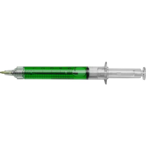 Kugelschreiber aus Kunststoff Dr. David (Art.-Nr. CA341690) - Kugelschreiber aus Kunststoff in Spritze...