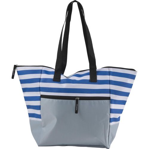 Strandtasche aus Polyester Gaston (Art.-Nr. CA343609) - Strandtasche aus Polyester (600D), mit...