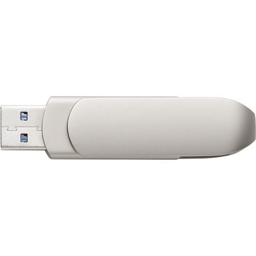 USB-Stick aus verzinkter Oberfläche Harlow (Art.-Nr. CA344356) - USB-Stick 3.0 aus verzinkter Oberfläche...