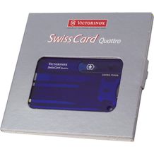Nylon Victorinox SwissCard Quatro multitool (blau) (Art.-Nr. CA351304)