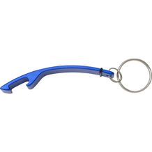Kapselheber aus Aluminium mit Schlüsselring Amani (kobaltblau) (Art.-Nr. CA351580)