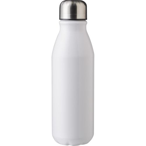 Recycelte Aluminiumflasche (550 ml) Adalyn (Art.-Nr. CA351640) - Trinkflasche aus recyceltem Aluminium...