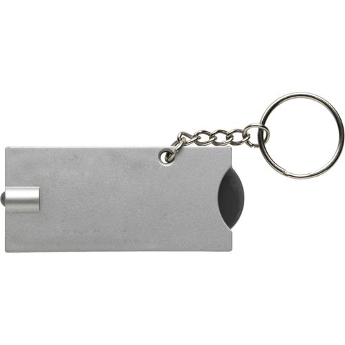 Schlüsselanhänger aus Kunststoff Madeleine (Art.-Nr. CA352872) - Schlüsselanhänger aus Kunststoff, m...