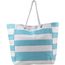 Strandtasche aus Baumwolle/Polyester Luzia (blau) (Art.-Nr. CA367477)