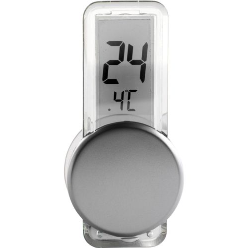 Thermometer aus Kunststoff Roxanne (Art.-Nr. CA368982) - Thermometer aus Kunststoff, LCD-Display...