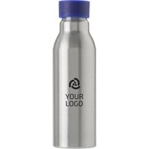 Trinkflasche aus Aluminium (600 ml) Carlton (kobaltblau) (Art.-Nr. CA369306)