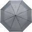 Regenschirm aus Pongee-Seide Conrad (Grau) (Art.-Nr. CA374719)