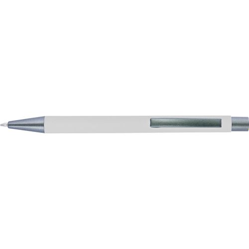 Kugelschreiber mit Softtouch-Oberfläche und Glanzgravur Emmett (Art.-Nr. CA375140) - Kugelschreiber mit Softtouch-Oberfläche...