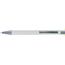 Kugelschreiber mit Softtouch-Oberfläche und Glanzgravur Emmett (weiß) (Art.-Nr. CA375140)