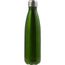 Trinkflasche(650 ml) aus Edelstahl Sumatra (grün) (Art.-Nr. CA378985)