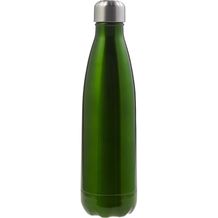 Trinkflasche(650 ml) aus Edelstahl Sumatra (grün) (Art.-Nr. CA378985)