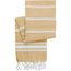 Hamman-Handtuch aus 100% Baumwolle Riyad (orange) (Art.-Nr. CA380781)