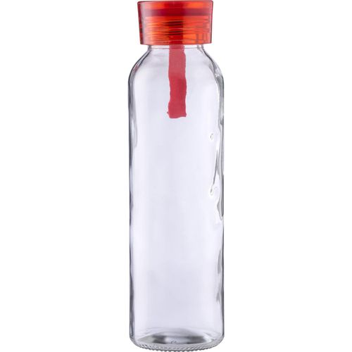 Glas-Trinkflasche (500 ml) Anouk (Art.-Nr. CA381648) - Trinkflasche aus Glas (500 ml) mit...