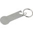 Multifunktionaler Schlüsselanhänger aus Edelstahl Gavin (silber) (Art.-Nr. CA385397)