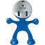 Tischuhr 'Magic Men' aus flexiblem ABS-Kunststoff (kobaltblau) (Art.-Nr. CA386306)