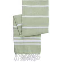 Hamman-Handtuch aus 100% Baumwolle Riyad (hellgrün) (Art.-Nr. CA396485)