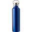 Doppelwandige Flasche aus Edelstahl Damien (blau) (Art.-Nr. CA404397)