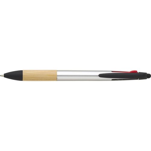 ABS-Kugelschreiber Malachi mit 3 Tintenfarben (Art.-Nr. CA408858) - ABS-Kugelschreiber mit 3-Farben-Tinte,...