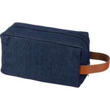 Denim-Kosmetiktasche Marianne (blau) (Art.-Nr. CA410824)