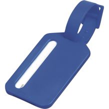 Kofferanhänger aus Kunststoff Janina (blau) (Art.-Nr. CA422818)