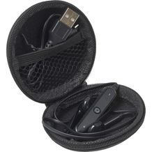 BT/Wireless Kopfhörer aus Kunststoff Aria (Schwarz) (Art.-Nr. CA426254)