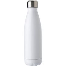 Flasche aus Edelstahl (500 ml) Ramon (weiß) (Art.-Nr. CA426740)