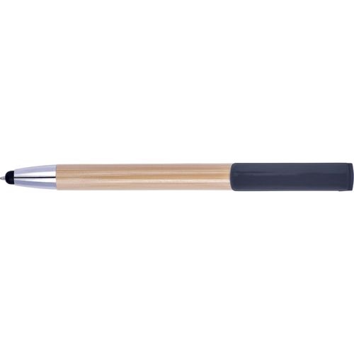 Bambus Kugelschreiber mit Touchfunktion Colette (Art.-Nr. CA432336) - Bambus Kugelschreiber 'Sumatra' mit...