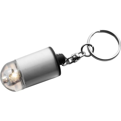 Schlüsselanhänger mit Taschenlampe Carly (Art.-Nr. CA433293) - Schlüsselanhänger mit Taschenlamp...