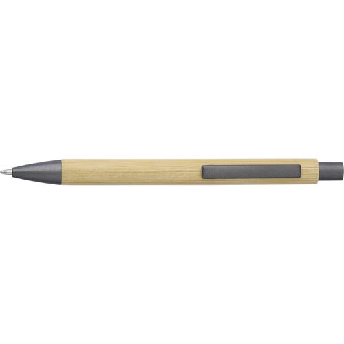 Kugelschreiber aus Bambus und Kunststoff Kalani (Art.-Nr. CA442532) - Kugelschreiber aus Bambus mit Kunststoff...