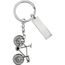Schlüsselanhänger aus Metall Sullivan (silber) (Art.-Nr. CA455592)