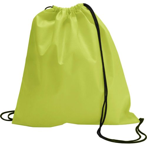 Schuh-/Rucksack (Turnbeutel) aus Non-Woven Nico (Art.-Nr. CA461472) - Turnbeutel aus Non-Woven Schultergurten...