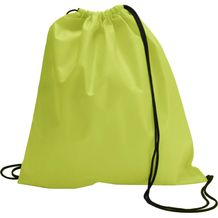 Schuh-/Rucksack (Turnbeutel) aus Non-Woven Nico (limettengrün) (Art.-Nr. CA461472)