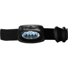 LED-Kopflampe 'Kolding' aus Kunststoff (schwarz) (Art.-Nr. CA475185)