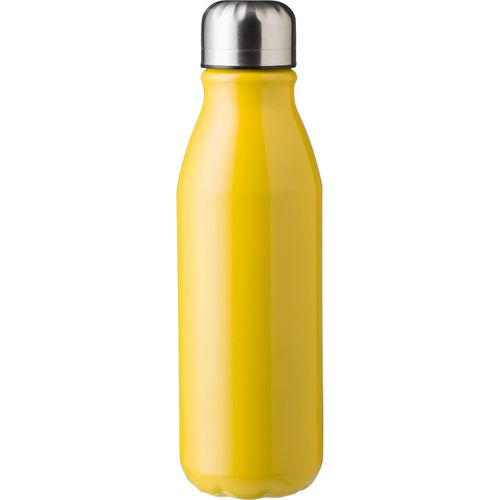 Recycelte Aluminiumflasche (550 ml) Adalyn (Art.-Nr. CA489222) - Trinkflasche aus recyceltem Aluminium...